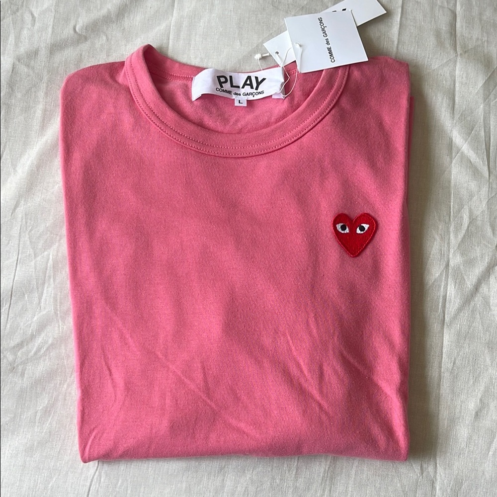 Comme des Garçons PLAY Play Heart T-Shirt SIZE: LARGE